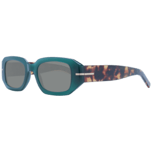 Boss Rechteck Sonnenbrille BOSS 1608/S 50XGWIR in Grün – 45° Seitenansicht
