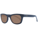 Boss Rechteck Sonnenbrille BOSS 1649/S 520WM70 in Schwarz – 45° Seitenansicht