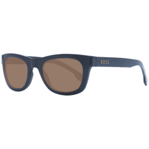 Boss Rechteck Sonnenbrille BOSS 1649/S 520WM70 in Schwarz – 45° Seitenansicht