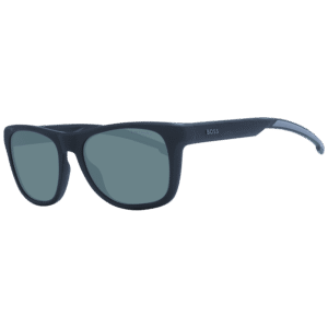 Boss Rechteck Sonnenbrille BOSS 1425/S 54807UC in Schwarz – 45° Seitenansicht