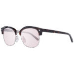 Bally Oval Sonnenbrille BY0012-H 5456U in Braun – 45° Seitenansicht