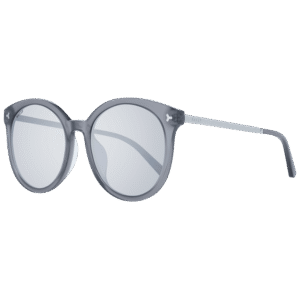 Bally Katzenaugen Sonnenbrille BY0046-K 5720C in Grau – 45° Seitenansicht