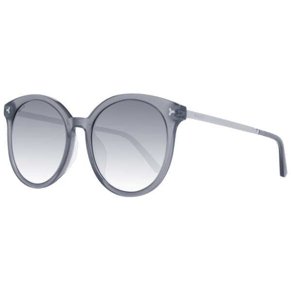 Bally Rund Sonnenbrille BY0046-K 5720B in Grau – 45° Seitenansicht