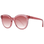 Bally Rund Sonnenbrille BY0069 5266T in Rot – 45° Seitenansicht