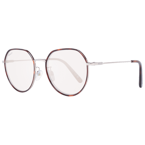 Bally Rund Sonnenbrille BY0078-D 5656U in Braun – 45° Seitenansicht