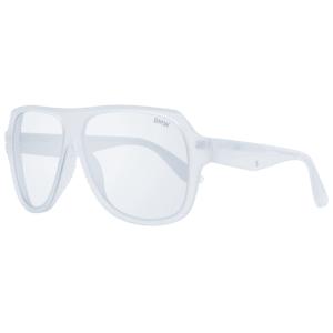 BMW Pilotenbrille Sonnenbrille BW0035 5926C in Weiß – 45° Seitenansicht