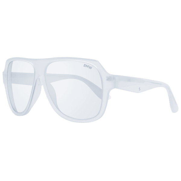BMW Sonnenbrille BW0035 5926C – 45° Seitenansicht BMW Pilotenbrille Sonnenbrille BW0035 5926C in Weiß – 45° Seitenansicht