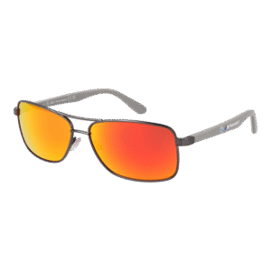 BMW Motorsport Pilotenbrille Sonnenbrille BS0017 6008U in Gunmetal – 45° Seitenansicht