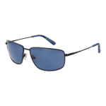 BMW Motorsport Rechteck Sonnenbrille BS0027 6202M in Schwarz – 45° Seitenansicht