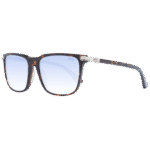 BMW Rechteck Sonnenbrille BW0037 5652W in Braun – 45° Seitenansicht