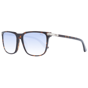 BMW Rechteck Sonnenbrille BW0037 5652W in Braun – 45° Seitenansicht