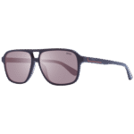 BMW Pilotenbrille Sonnenbrille BW0039 5850L in Burgunder – 45° Seitenansicht