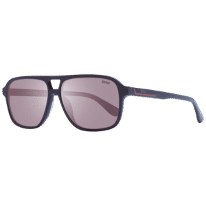BMW Pilotenbrille Sonnenbrille BW0039 5850L in Burgunder – 45° Seitenansicht