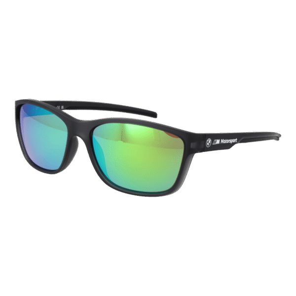 BMW Motorsport Sport Sonnenbrille BS0036 6020Q in Schwarz – 45° Seitenansicht