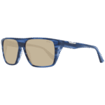 BMW Pilotenbrille Sonnenbrille BW0040-H 5792J in Blau – 45° Seitenansicht
