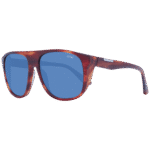 BMW Rund Sonnenbrille BW0041-H 5854V in Braun – 45° Seitenansicht