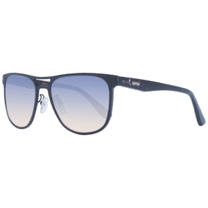 BMW Pilotenbrille Sonnenbrille BW0042-H 5605W in Schwarz – 45° Seitenansicht