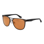 BMW Pilotenbrille Sonnenbrille BW0042-H 5609U in Gunmetal – 45° Seitenansicht