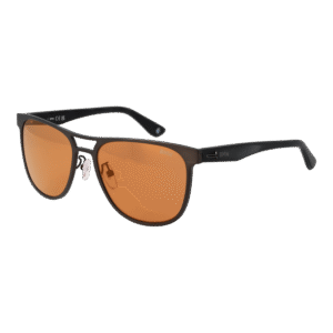 BMW Pilotenbrille Sonnenbrille BW0042-H 5609U in Gunmetal – 45° Seitenansicht