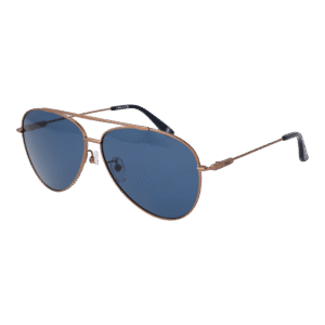 BMW Pilotenbrille Sonnenbrille BW0045-H 6235V in Bronze – 45° Seitenansicht