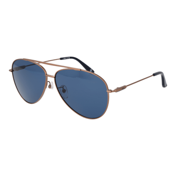 BMW Pilotenbrille Sonnenbrille BW0045-H 6235V in Bronze – 45° Seitenansicht
