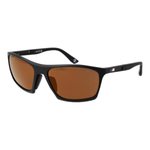 BMW Sport Sonnenbrille BW0047-P 6102U in Schwarz – 45° Seitenansicht