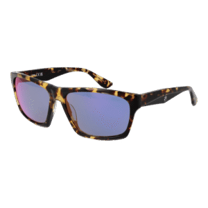 BMW Rechteck Sonnenbrille BW0050-H 6056Z in Braun – 45° Seitenansicht