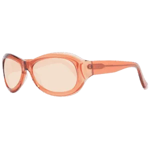Bally Oval Sonnenbrille BY0113 5848E in Braun – 45° Seitenansicht