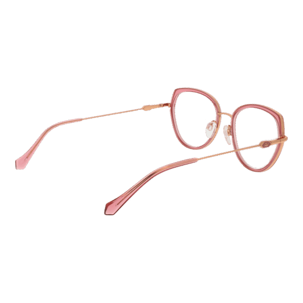 Frontansicht der Ana Hickmann Brille AH1518T 54T01 – Rahmen Metall