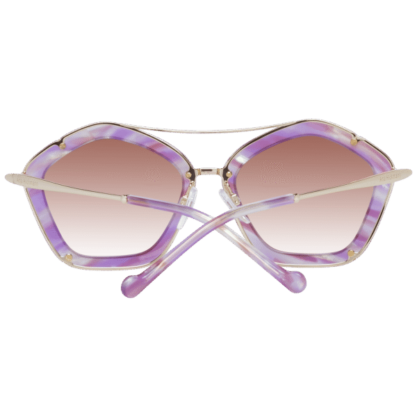 Rückansicht der Ana Hickmann Sonnenbrille AH3165 56G24 – Metall & Kunststoff Rahmen