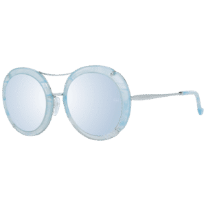 Ana Hickmann Rund Sonnenbrille AH3166 56E01 in Grün – 45° Seitenansicht