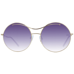 Ana Hickmann Sonnenbrille AH3171 5804A – Frontansicht mit Metall Rahmen und Lila Gläsern