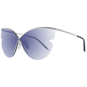 Ana Hickmann Schmetterling Sonnenbrille AH3173 14003A in Blau – 45° Seitenansicht