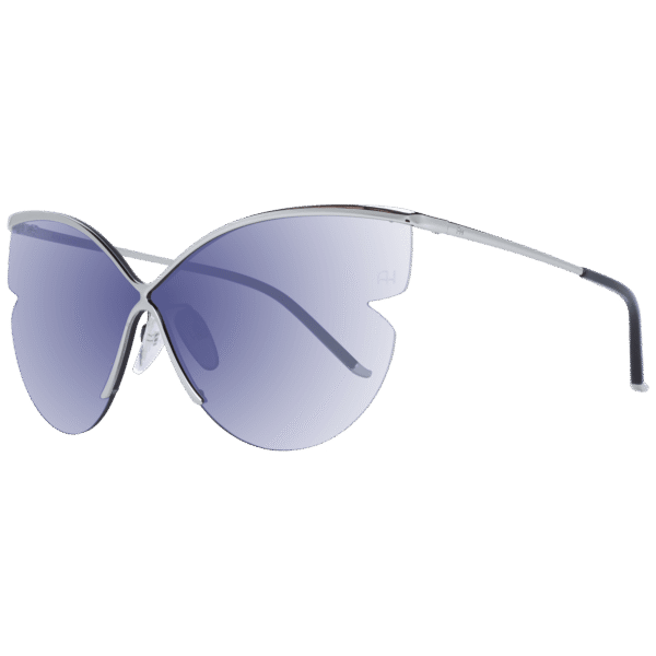 Ana Hickmann Sonnenbrille AH3173 14003A – 45° Seitenansicht Ana Hickmann Schmetterling Sonnenbrille AH3173 14003A in Blau – 45° Seitenansicht