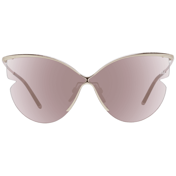 Ana Hickmann Sonnenbrille AH3173 14004B – Frontansicht mit Azetat Rahmen und Braun Gläsern