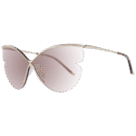 Ana Hickmann Schmetterling Sonnenbrille AH3173 14004B in Gold – 45° Seitenansicht