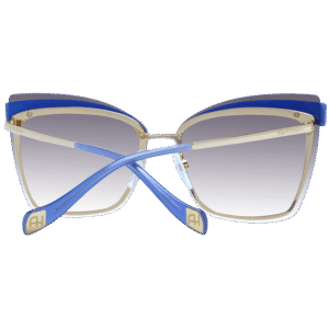 Rückansicht der Ana Hickmann Sonnenbrille AH3177 6404D – Metall & Kunststoff Rahmen