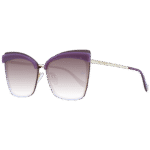 Ana Hickmann Schmetterling Sonnenbrille AH3177 6404E in Lila – 45° Seitenansicht