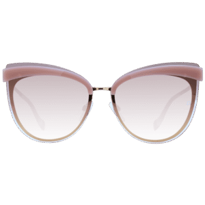 Ana Hickmann Sonnenbrille AH3178 6604A – Frontansicht mit Metall Rahmen und Braun Gläsern