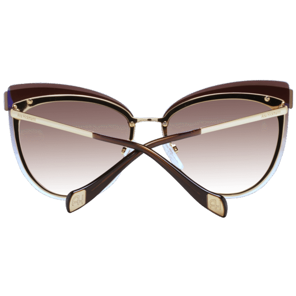Rückansicht der Ana Hickmann Sonnenbrille AH3178 6604C – Metall Rahmen