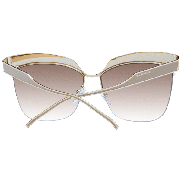 Rückansicht der Ana Hickmann Sonnenbrille AH3179 6204A – Metall & Kunststoff Rahmen