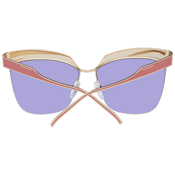 Rückansicht der Ana Hickmann Sonnenbrille AH3179 6205A – Azetat Rahmen