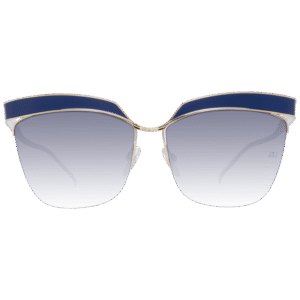 Ana Hickmann Sonnenbrille AH3179 6206A – Frontansicht mit Metall & Kunststoff Rahmen und Blau Gläsern