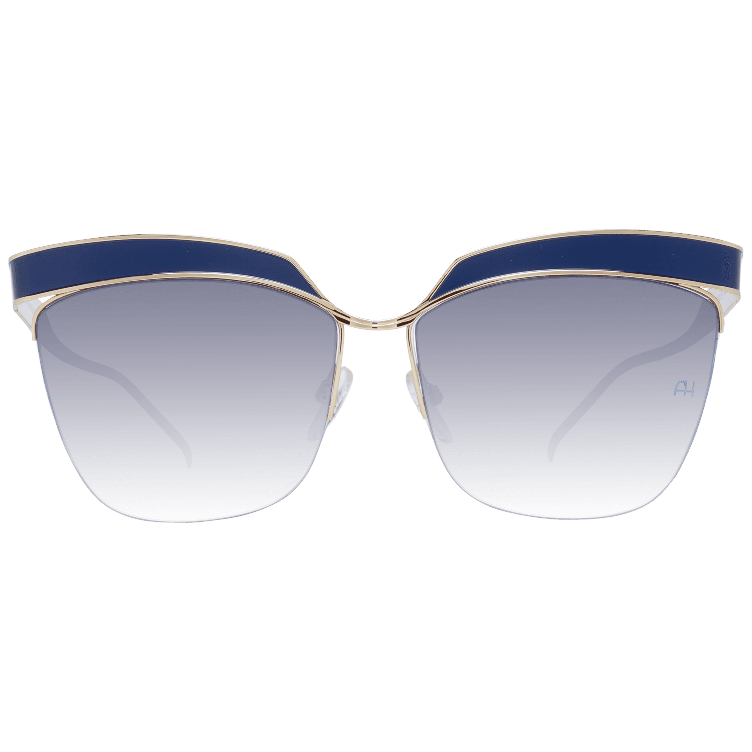 Ana Hickmann Sonnenbrille AH3179 6206A – Frontansicht mit Metall & Kunststoff Rahmen und Blau Gläsern