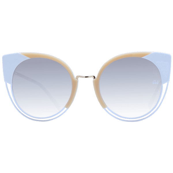 Ana Hickmann Sonnenbrille AH3180 52P02 – Frontansicht mit Metall & Kunststoff Rahmen und Braun Gläsern