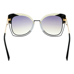 Rückansicht der Ana Hickmann Sonnenbrille AH3181 54P02 – Azetat Rahmen