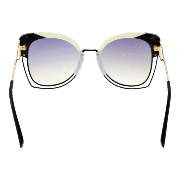 Rückansicht der Ana Hickmann Sonnenbrille AH3181 54P02 – Azetat Rahmen