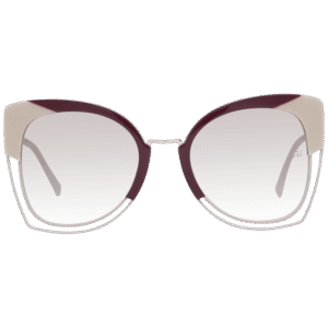 Ana Hickmann Sonnenbrille AH3181 54P04 – Frontansicht mit Azetat Rahmen und Braun Gläsern