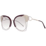 Ana Hickmann Schmetterling Sonnenbrille AH3181 54P04 in Mehrfarbig – 45° Seitenansicht