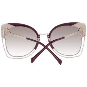 Rückansicht der Ana Hickmann Sonnenbrille AH3181 54P04 – Azetat Rahmen